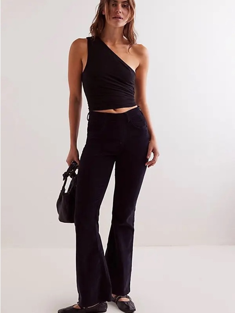 Free People Karma Corduroy Flare Pants